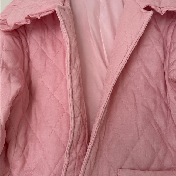 Pink quilted jacket - Picture 3 of 3